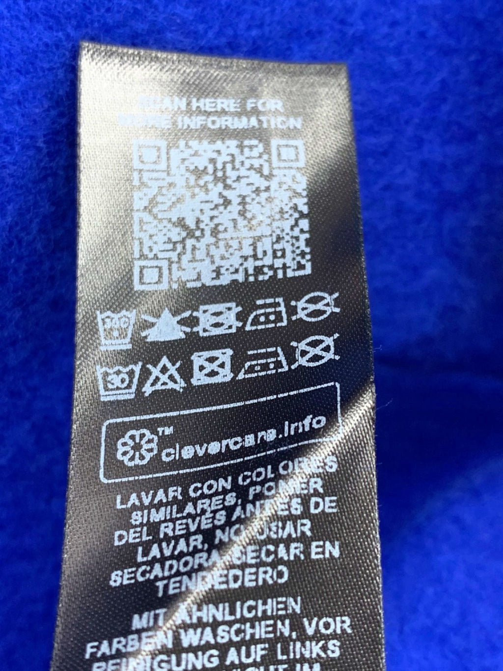 ASOS Blue Hoodie UK XXL