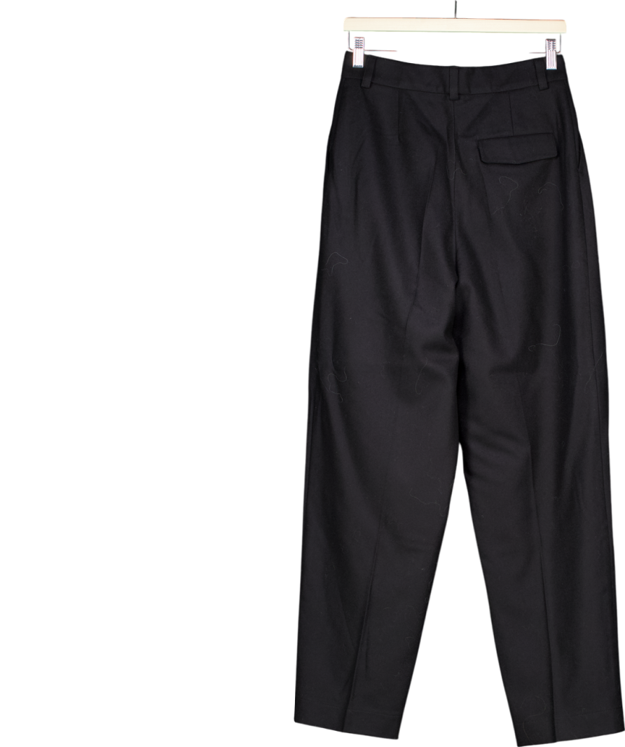 Weekend & Beyond Black Roberts Wool Pants UK S