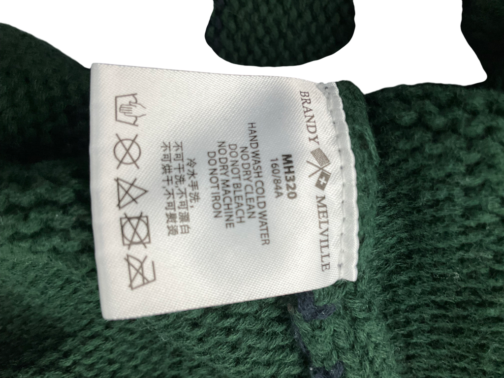 Brandy Melville Blue Brianna Cotton Thick Stripe Sweater UK M