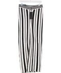 Noughts & Kisses Black Ivy Stripe Knit Trousers UK S