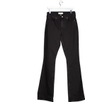 Abercrombie & Fitch Black Mid Rise Bootcut Jeans - Long Length W27
