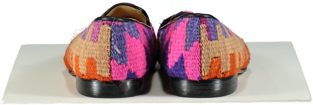 Arthur Sleep Albert Multicolour Kilim Slipper Loafers UK 11