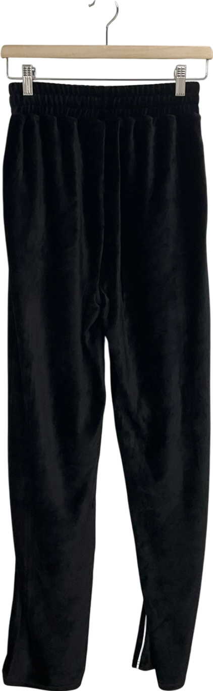 gymshark Black Velour Joggers UK XS