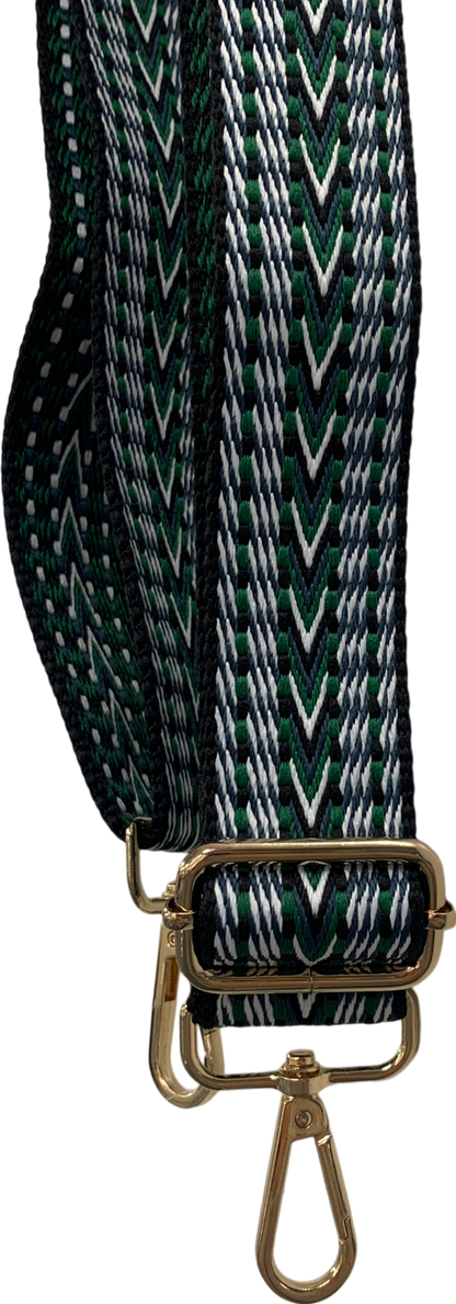 N°1 St Georges Street Green Bag Strap One Size