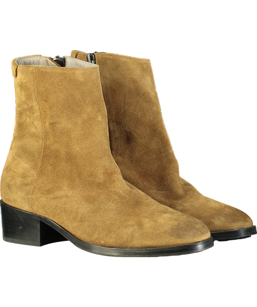 All Saints Brown Bonham Suede Boot UK 9 EU 43 👞