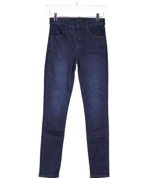 J Brand Darl Blue Alana Cropped High-rise Skinny Jeans W23