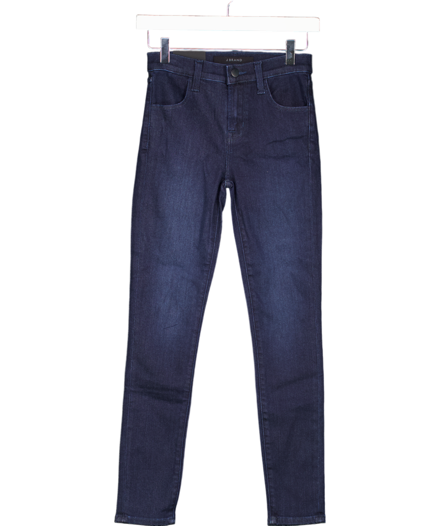J Brand Darl Blue Alana Cropped High-rise Skinny Jeans W23