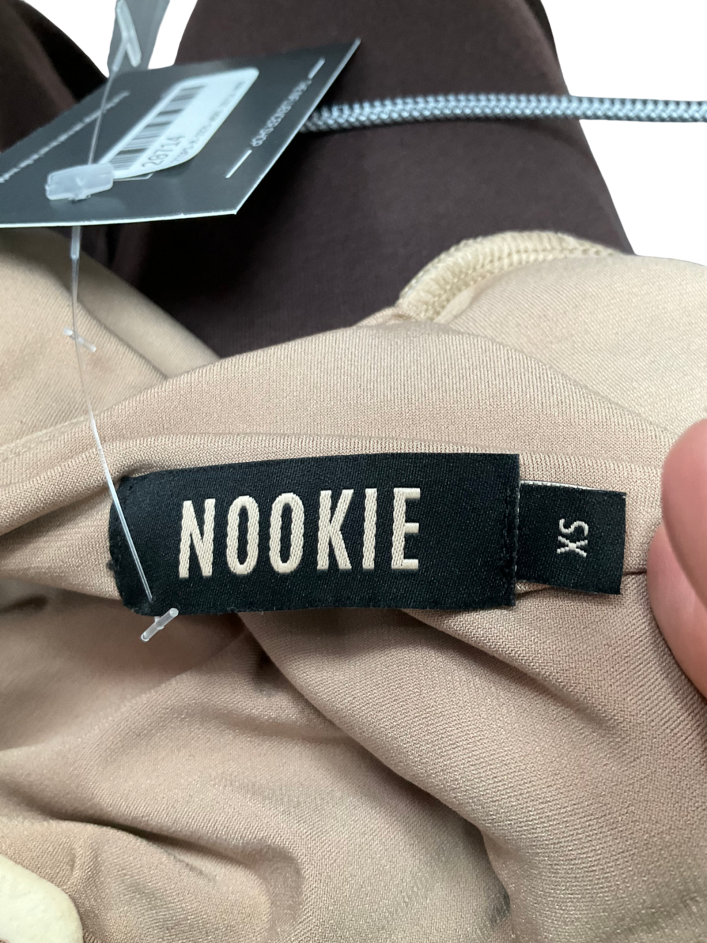 Nookie Beige Irina Bodysuit UK XS
