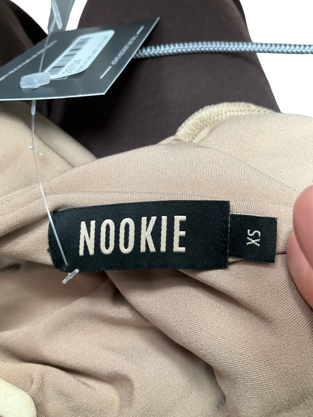 Nookie Beige Irina Bodysuit UK XS