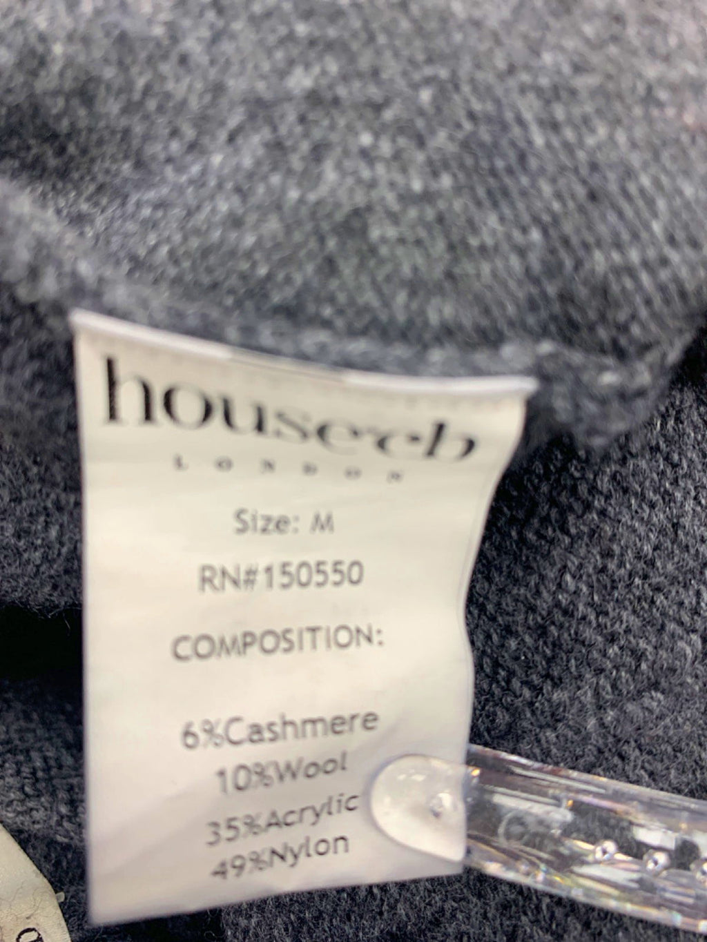 House of CB Grey Joggers UK M