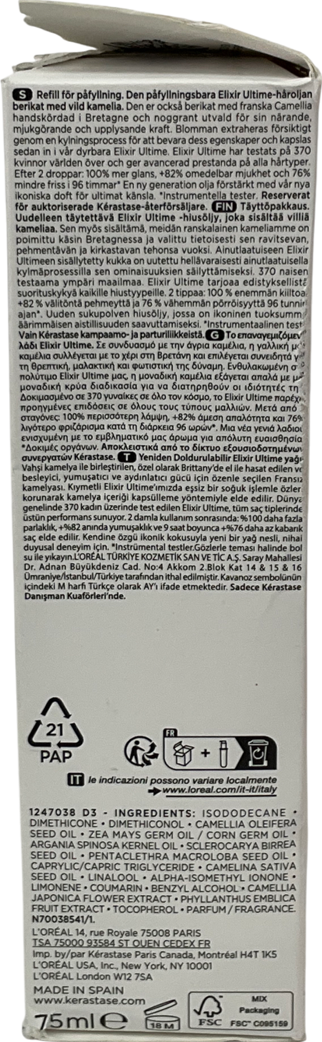 Kerastase Elixir Ultime L'huile Original 75ml