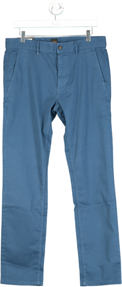 BOSS Blue Chino Slim Trousers W32