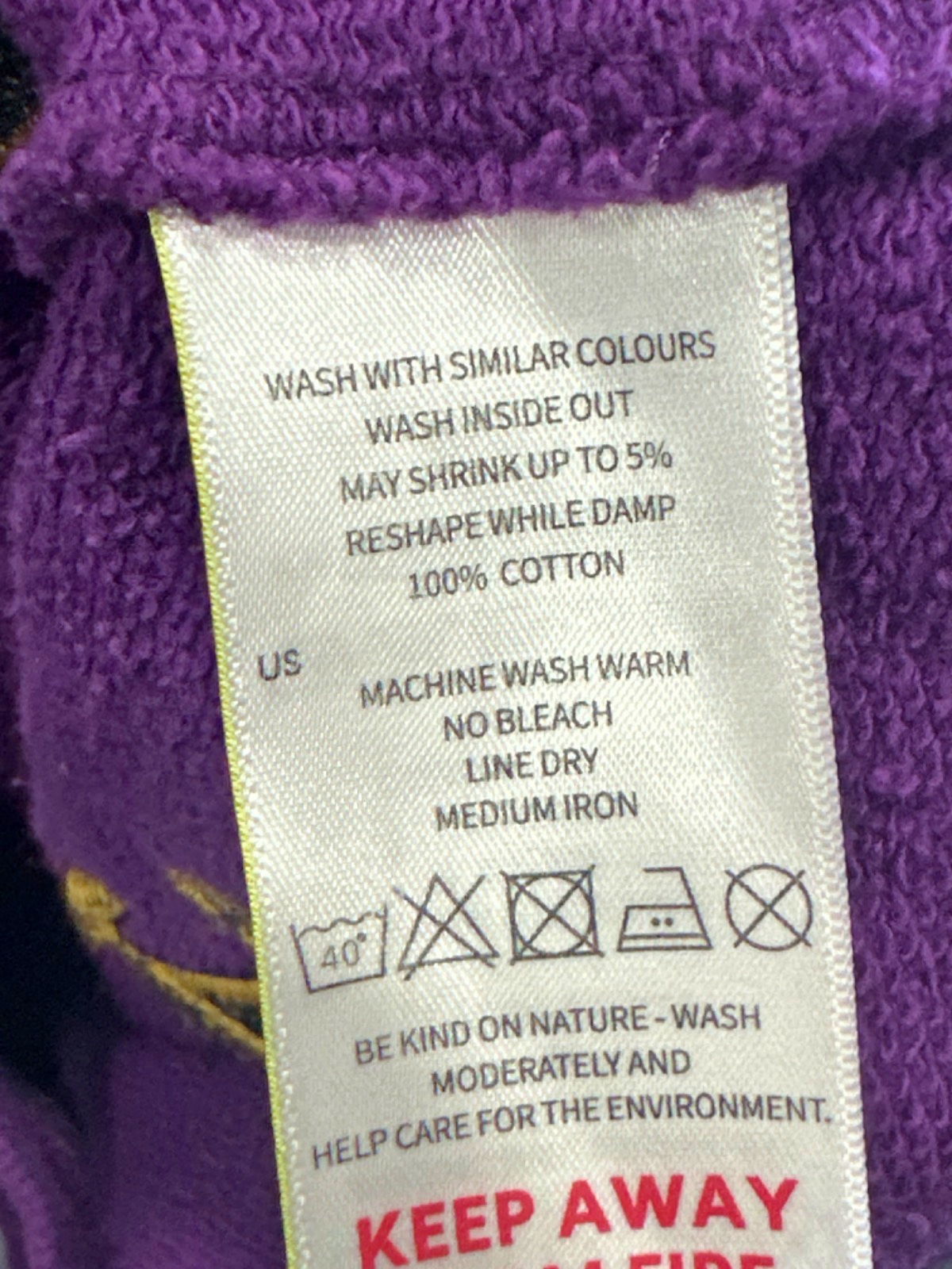 Mini Rodini Purple 'Save the Galgo' Sweatshirt UK 4-5 yrs