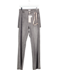 Oh Polly Grey High Rise Cheeky Diamante Jeans UK 10