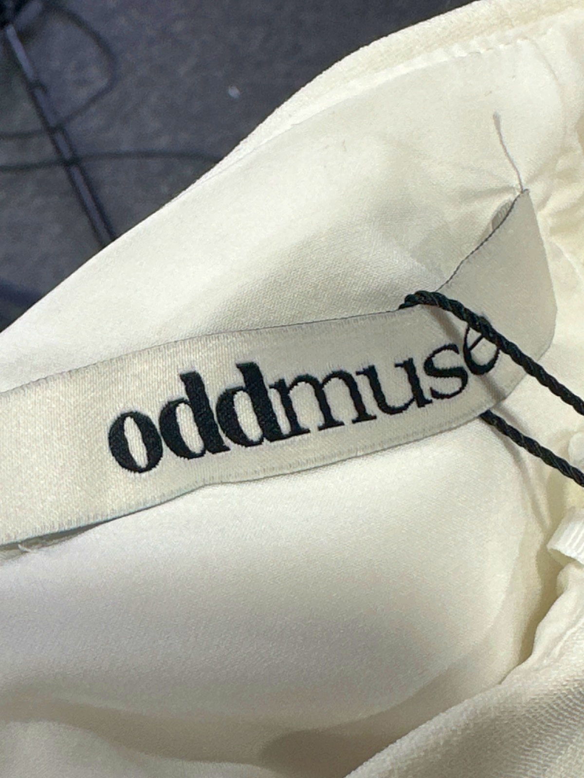 OddMuse White The Ultimate Muse Structured Mini Dress UK S