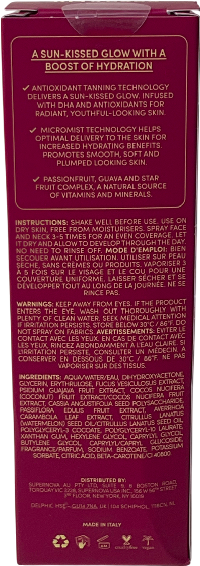 Coco & Eve Face Tanning Micromist 75ml Exclusive 75ml