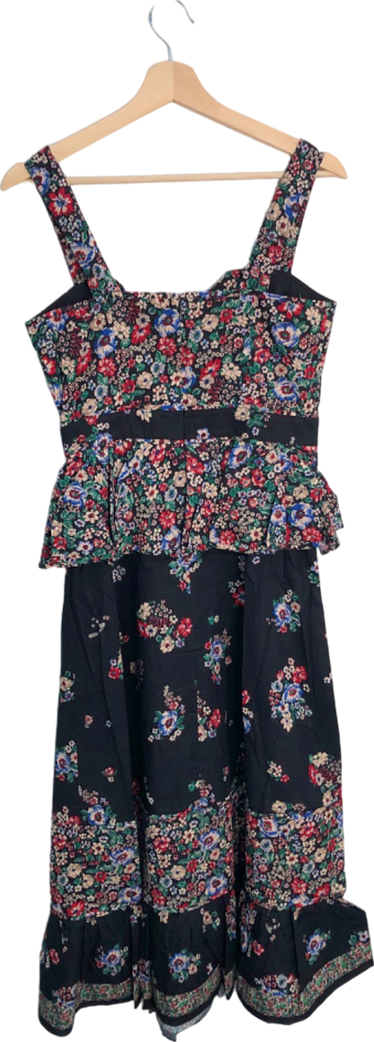 Hunter Bell Multicolored Floral Lacey Dress UK Size 10