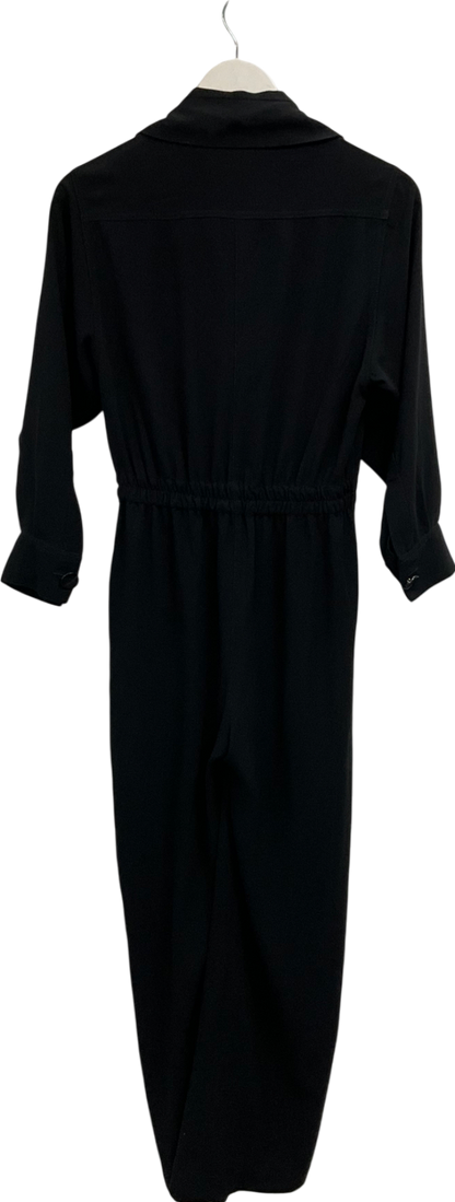 ZARA Black Longsleeve Jumpsuit UK XS