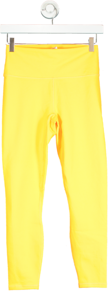 Fabletics Yellow PowerHold Leggings UK S