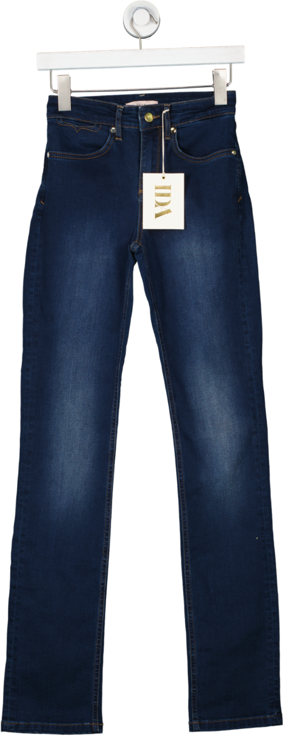 IDA Jeannie Straight Cigarette Jeans- True Blue W25