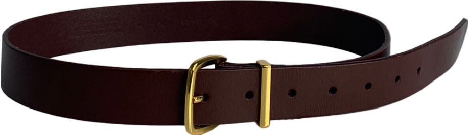 Madewell Brown Leather Belt UK XS
