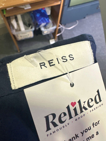 Reiss Blue Slim-Fit Stretch Chinos UK W36