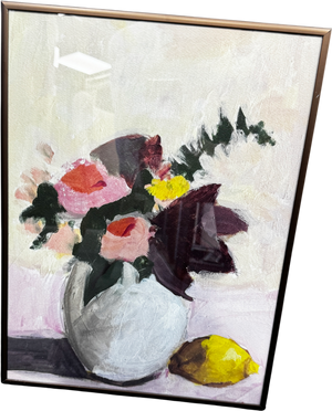 ARTFULLY WALLS Mixed Spring Bouquet Framed Print By Pamela Munger