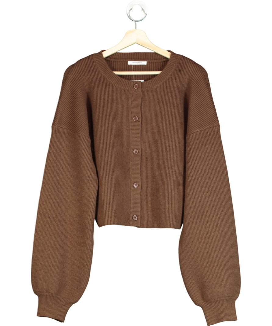 Pepper Mayo Brown Daphne Knit Cardigan UK S/M