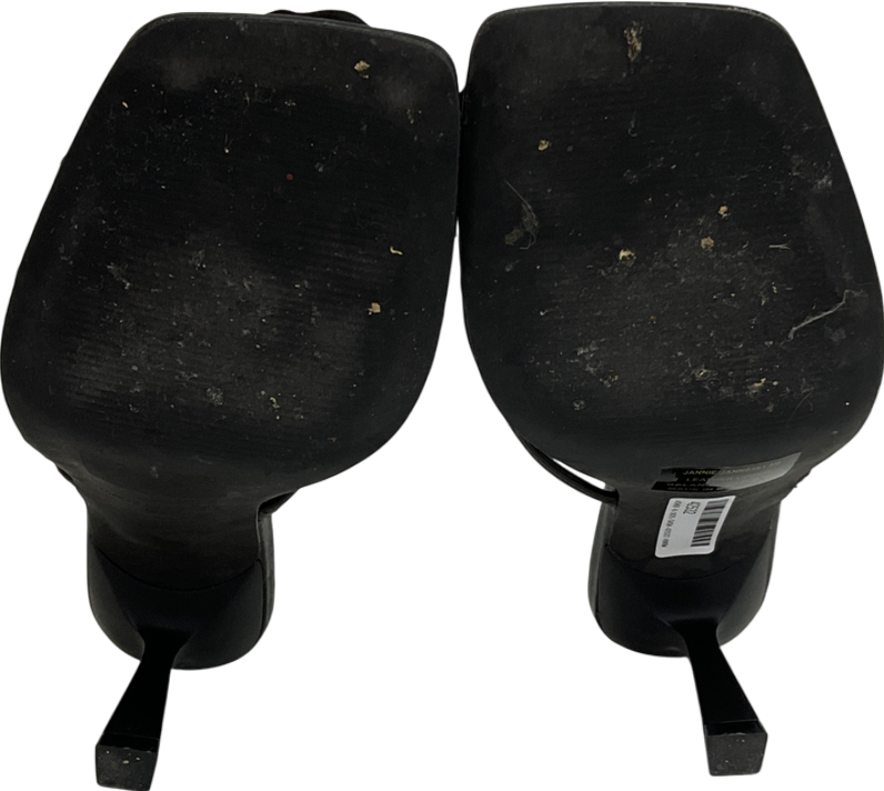 STEVE MADDEN Black Jannie Sandal UK 7 EU 40 👠