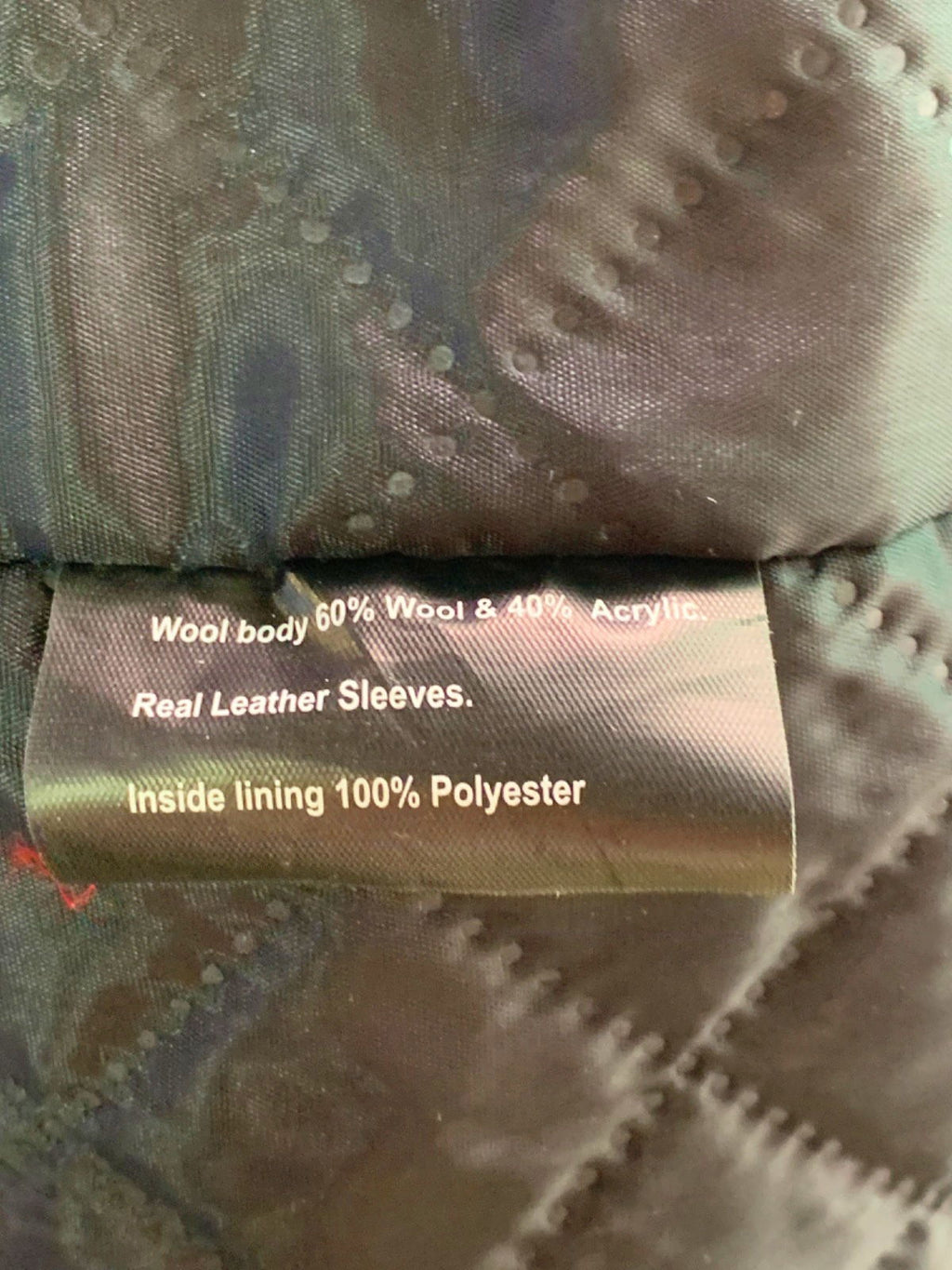 Wanya Ring Red and White Varsity Jacket UK XL