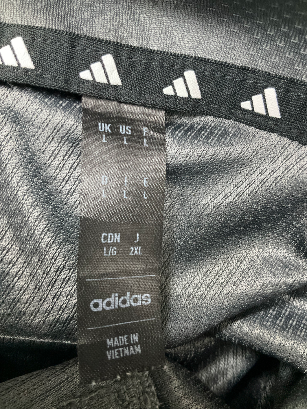 adidas Grey Fab Polo Shirt UK L