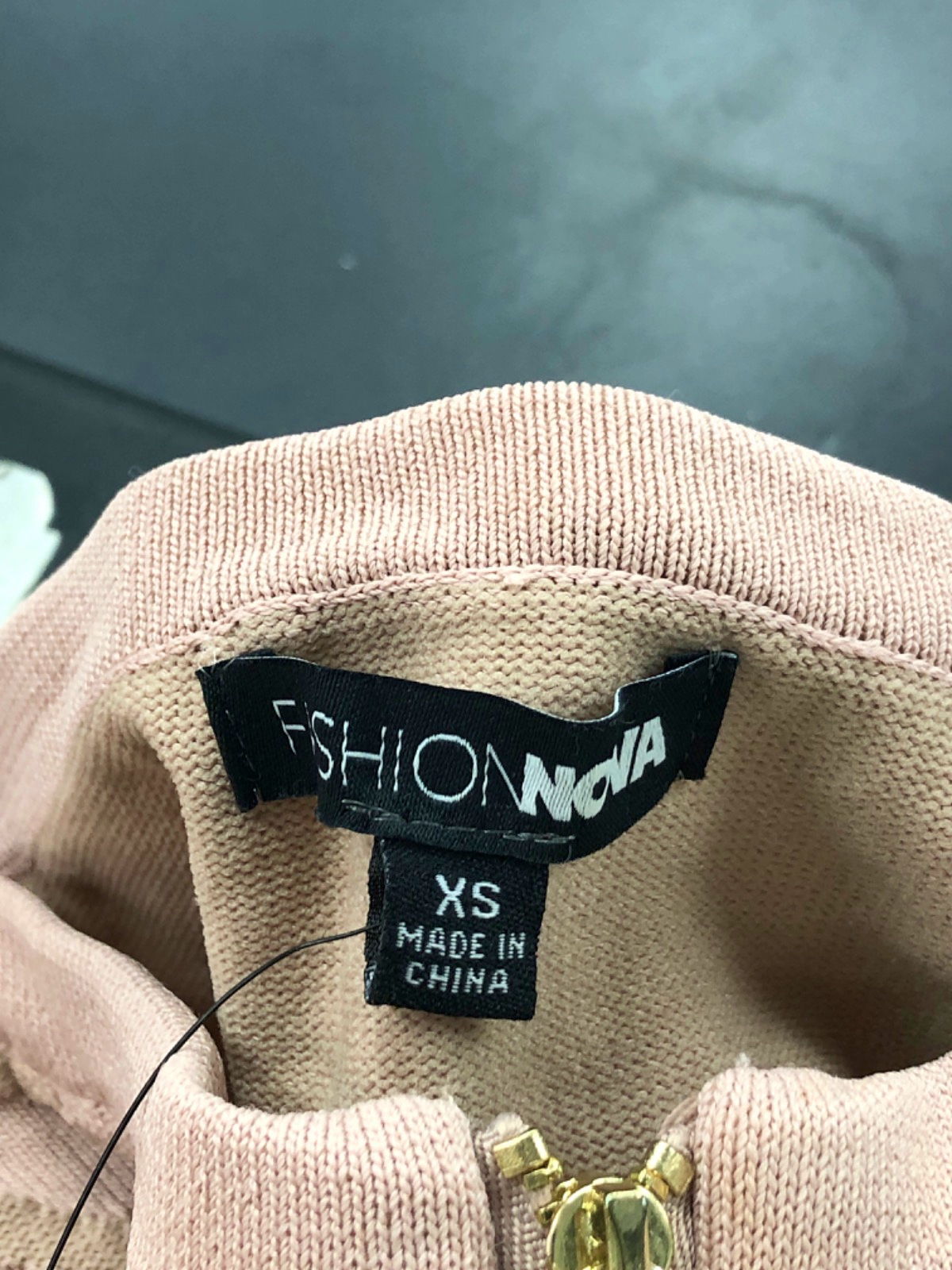 Fashion Nova Pink Off-Shoulder Crop Top XS