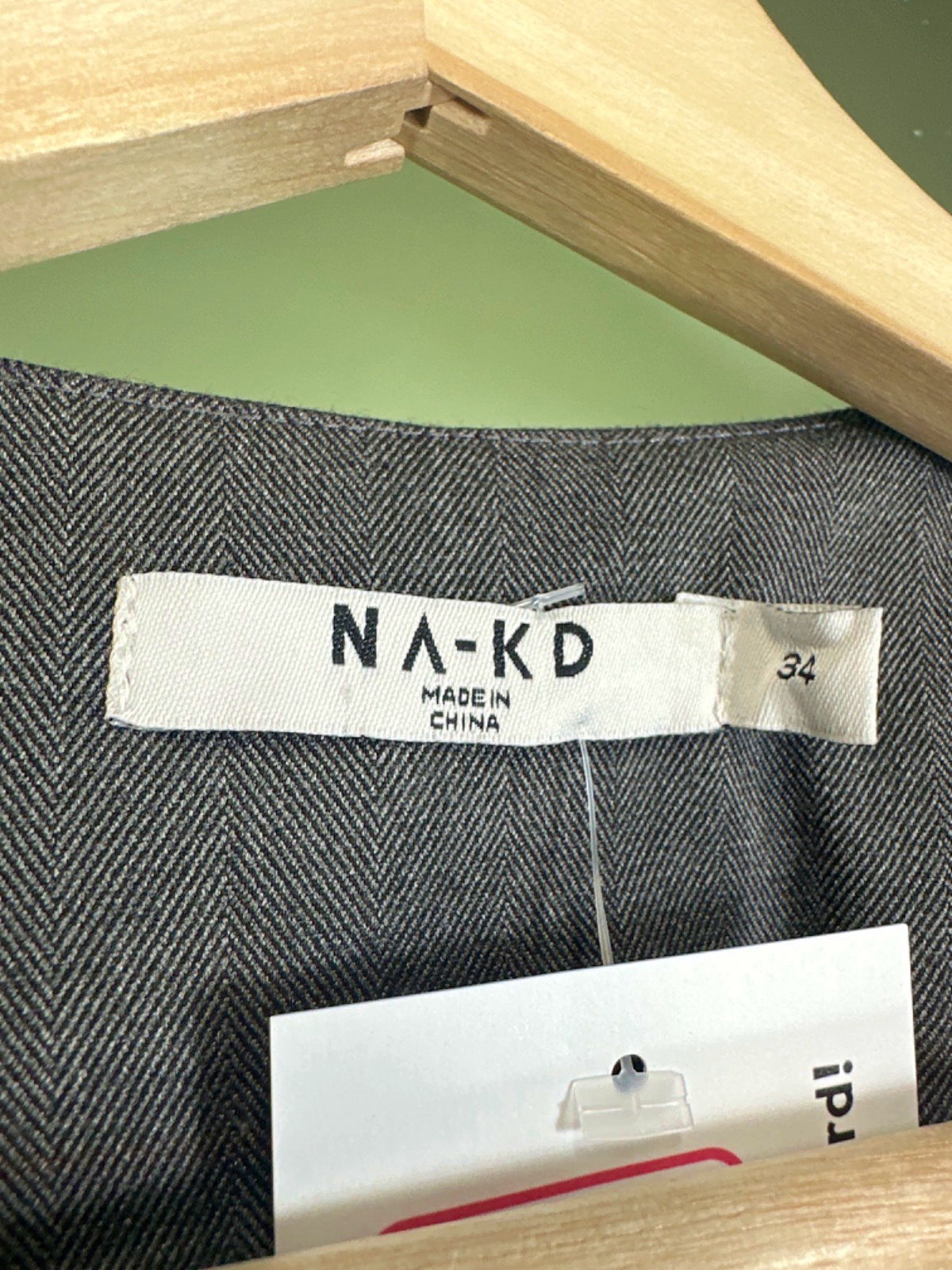 NA-KD Grey Blazer UK 6