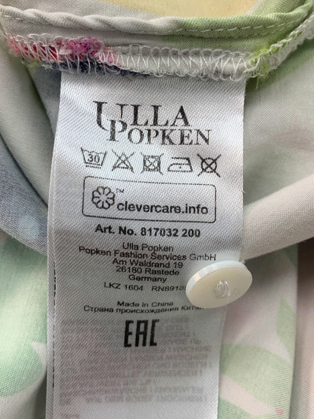 Ulla Popken Multicolour Fruit Print Shirt UK 26