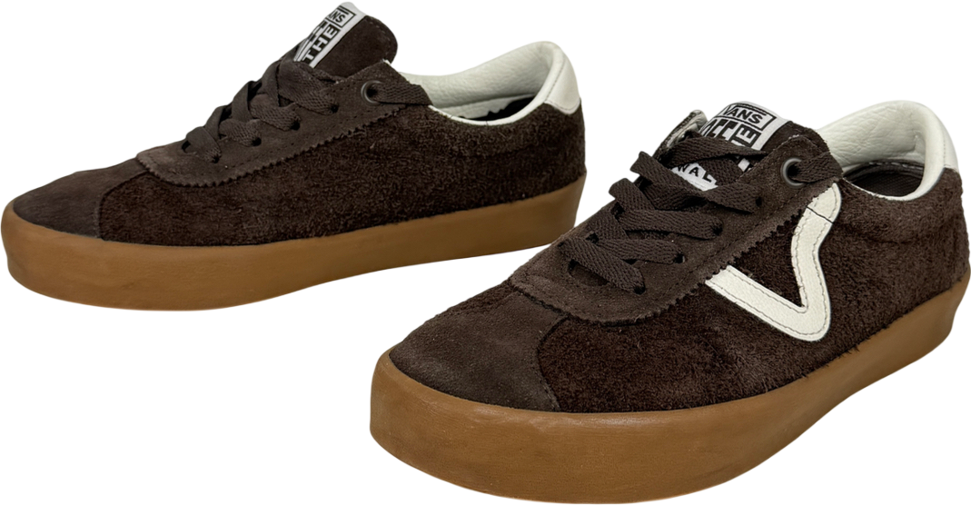 VANS Brown Sport Low Trainers Chocolate UK 3.5 EU 36.5 👠
