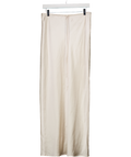 4th & Reckless Cream Satin Maxi Skirt UK 8