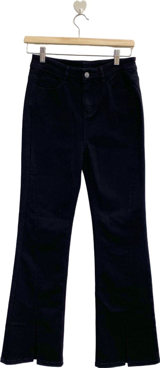 Goelia Black Flared Trousers UK 6