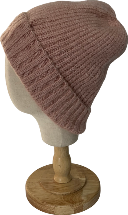 Free People Pink Coastline Beanie One Size