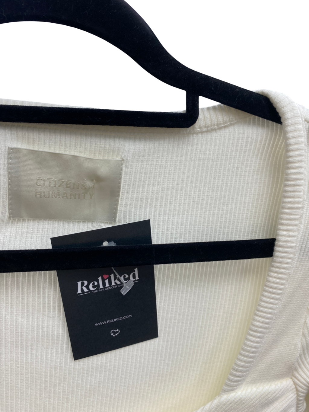 Citizens of Humanity Cream Parie Twist Top UK S