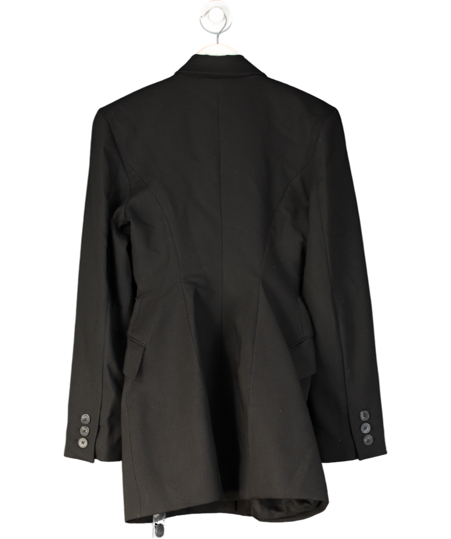 House of CB Black Amia Woven Blazer Mini Dress UK S