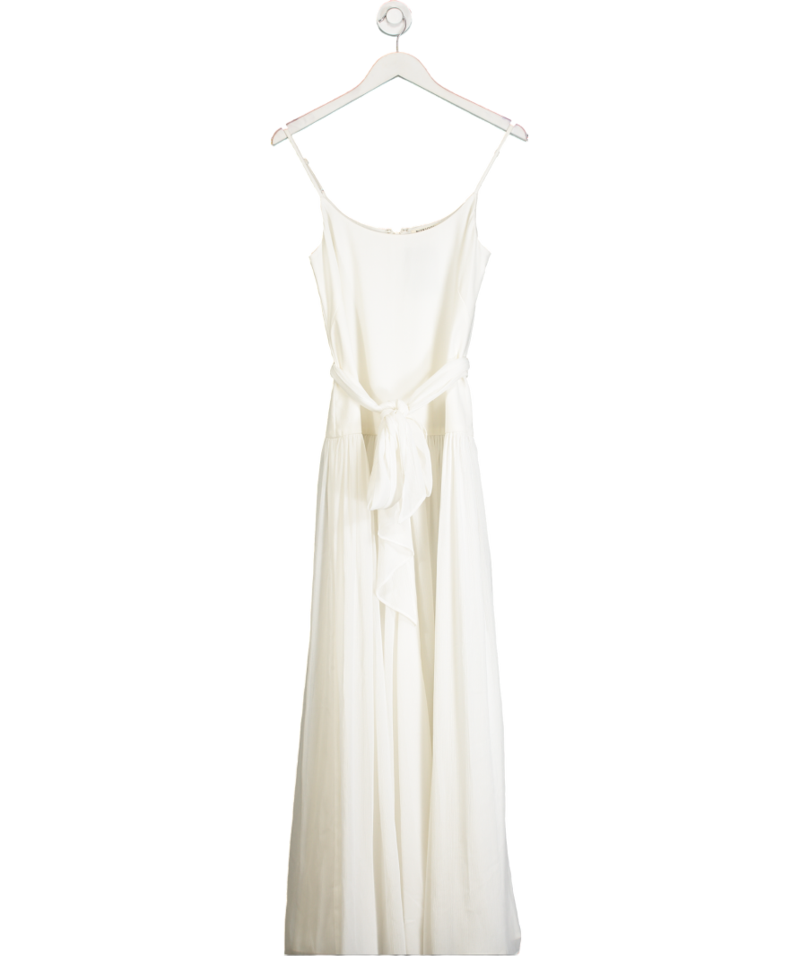 Monsoon Cream The India Edit Tara Drop Waist Maxi Dress Ivory UK 4