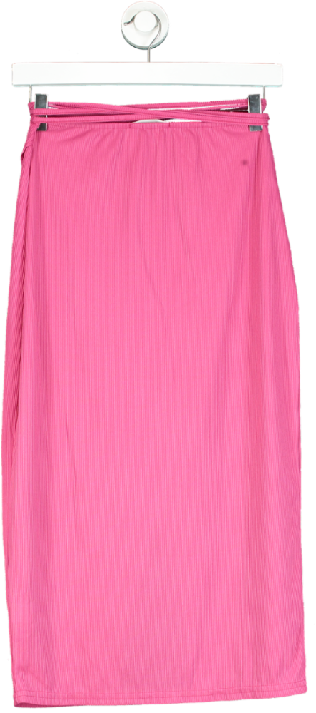 E18th Hour Pink Wrap Skirt UK 12