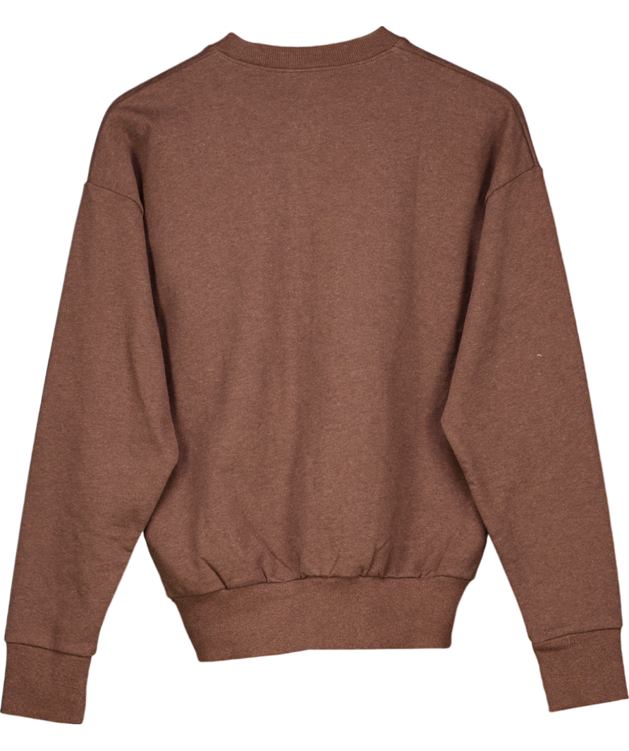 gymshark Brown Rest Day Sweater UK XS