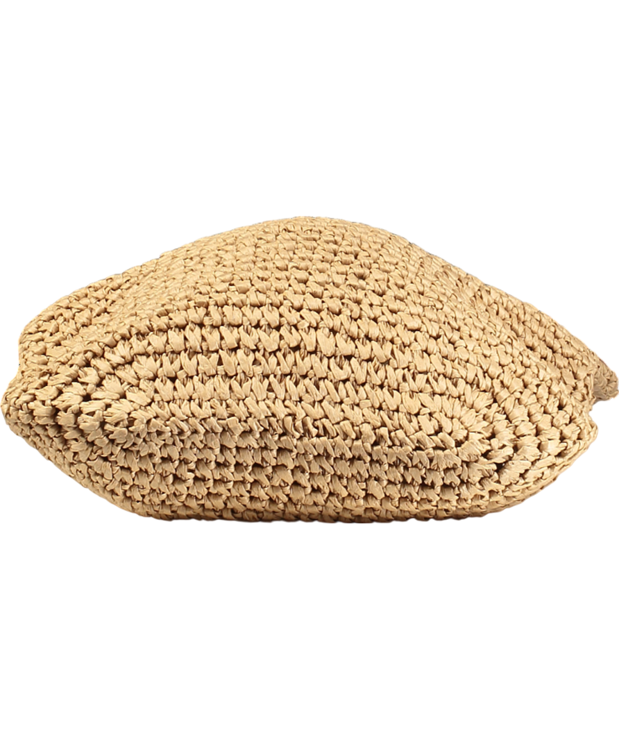 lefties Brown Natural-effect Shopper Bag With Belt Detail One Size