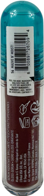 NYX Lip Iv Hydrating Gloss Stain 14 Mauve N Moist 5ml