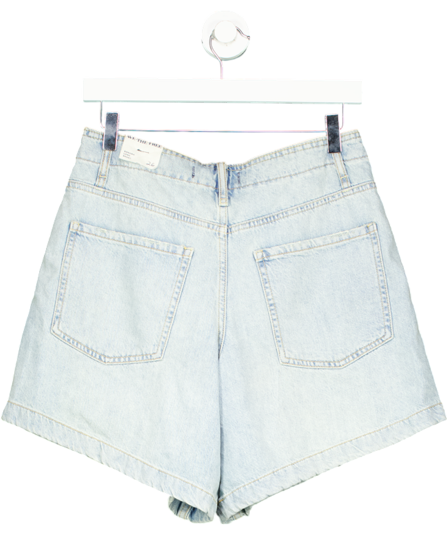 We The Free Blue Parker Long Shorts W26