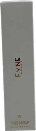 FYNE Hair Body Mist Vanilla Breeze 10ml