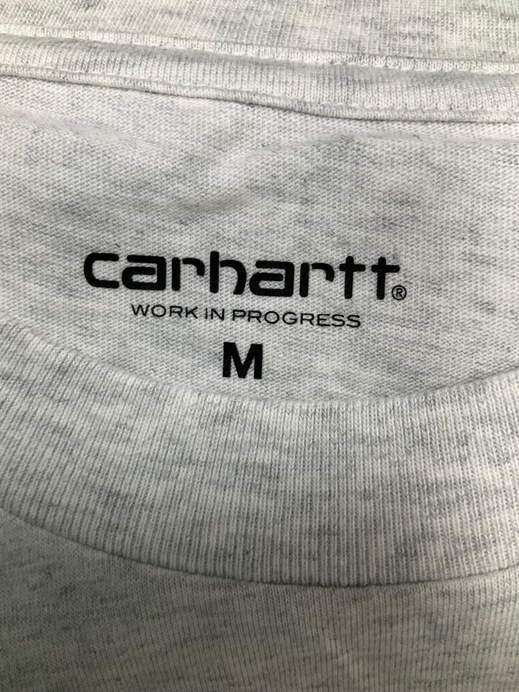 Carhartt Grey Wip Script T-shirt UK M