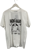 Art of football White The Amazing Haalad T-shirt UK XL