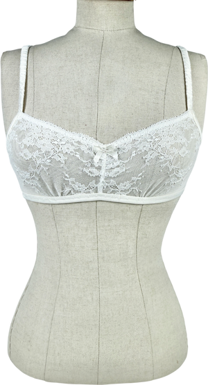 Lounge Cream Serenity Bralette UK S